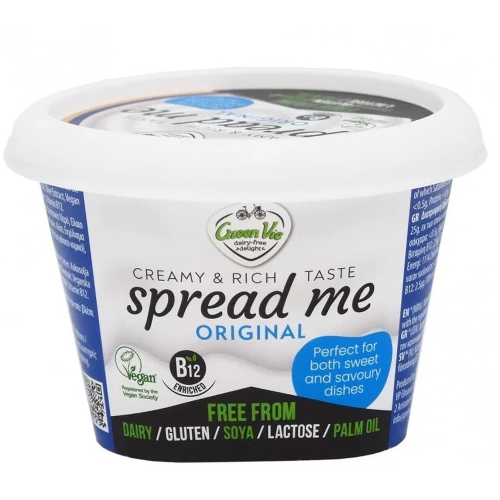 GREEN VIE Φυτικό Άλειμμα Green Vie Spread Me Vegan 200g
