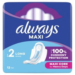 ALWAYS | Σερβιέτες Maxi Long 12 Τεμάχια