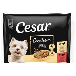 CESAR | Σκυλοτροφή Creations Multipack 4x100g