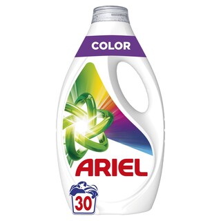 ARIEL | Υγρό Πλυντηρίου Ρούχων Color 30 Μεζούρες