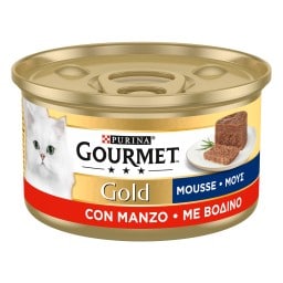 GOURMET | GOLD | Γατοτροφή Μους Βοδινό 85 gr
