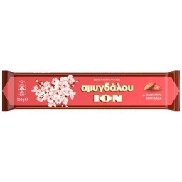 ΙΟΝ | Σοκολάτα Γάλακτος Ολόκληρα Αμύγδαλα 100g