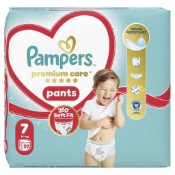 PAMPERS | Πάνες Βρακάκι Μωρού Premium Pants Νο7 27 Τεμάχια
