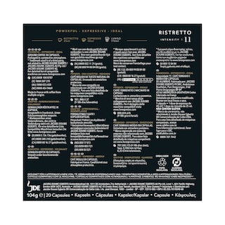LOR | Coffee Capsules Espresso Ristretto 20x5.2g