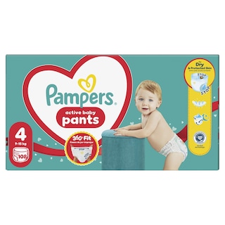 PAMPERS | Πάνες Βρακάκι Pants Νο4 108 Τεμάχια