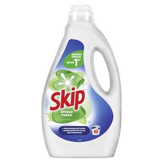SKIP | Υγρό Πλυντηρίου Ρούχων Spring Fresh 40 Μεζούρες | AB