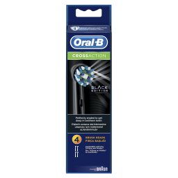 ORAL B | Ανταλλακτικές Κεφαλές Cross Action Black Edition 4 Τεμάχια