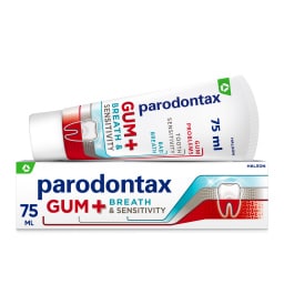 PARODONTAX | Οδοντόκρεμα Gum +Breath & Sensitivity 75ml