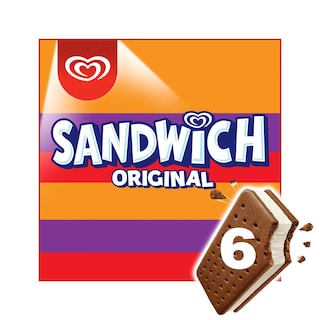 ALGIDA | Παγωτό Sandwich Original 6x67g