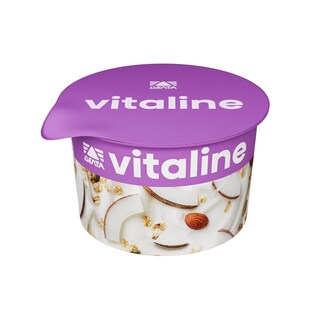 VITALINE | Επιδόρπιο Γιαουρτιού Καρύδα Μούσλι 2x170g