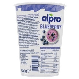ALPRO | Φυτικό Επιδόρπιο Σόγιας Μύρτιλο 500g