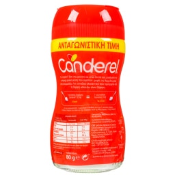 CANDEREL | Υποκατάστατο Ζάχαρης Σουκραλόζη Σκόνη 80g