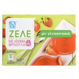 ΑΒ | Ζελέ Φράουλα Χωρίς Ζάχαρη 14.5g