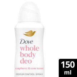 DOVE | Αποσμητικό Spray για Όλο το Σώμα Raspberry 150ml
