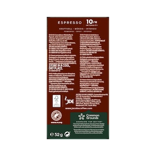 JACOBS | Κάψουλες Καφέ Espresso Intenso 10x5.2g