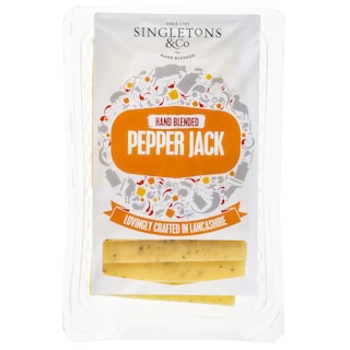 SINGLETONS | Τυρί Pepper Jack Φέτες 150g