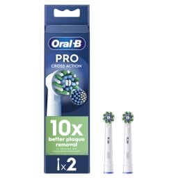 ORAL B | Replacement Heads Cross Action 2 Pieces