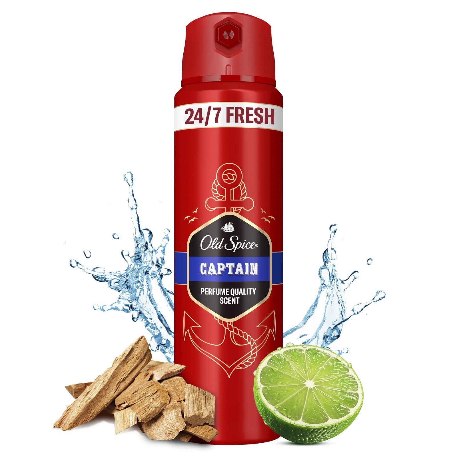 Αποσμητικό Spray Captain 150ml