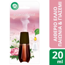 AIRWICK | Αρωματικό Χώρου Essential Mist Παιώνια & Γιασεμί Ανταλλακτικό 20ml
