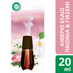 AIRWICK | Αρωματικό Χώρου Essential Mist Παιώνια & Γιασεμί Ανταλλακτικό 20ml