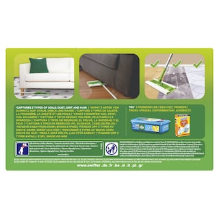 SWIFFER | Στεγνά Πανάκια XXL Ανταλλακτικά 12 Τεμάχια