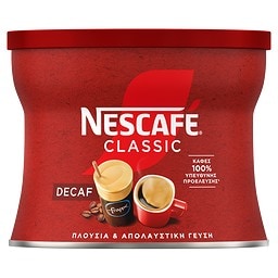 NESCAFE | Στιγμιαίος Καφές Decaf 100gr