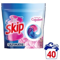 SKIP | Κάψουλες Πλυντηρίου Ρούχων Ultimate Cajoline 40 Τεμάχια