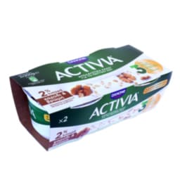 ACTIVIA | Επιδόρπιο Γιαουρτιού Καρύδι Βρώμη 2x200g