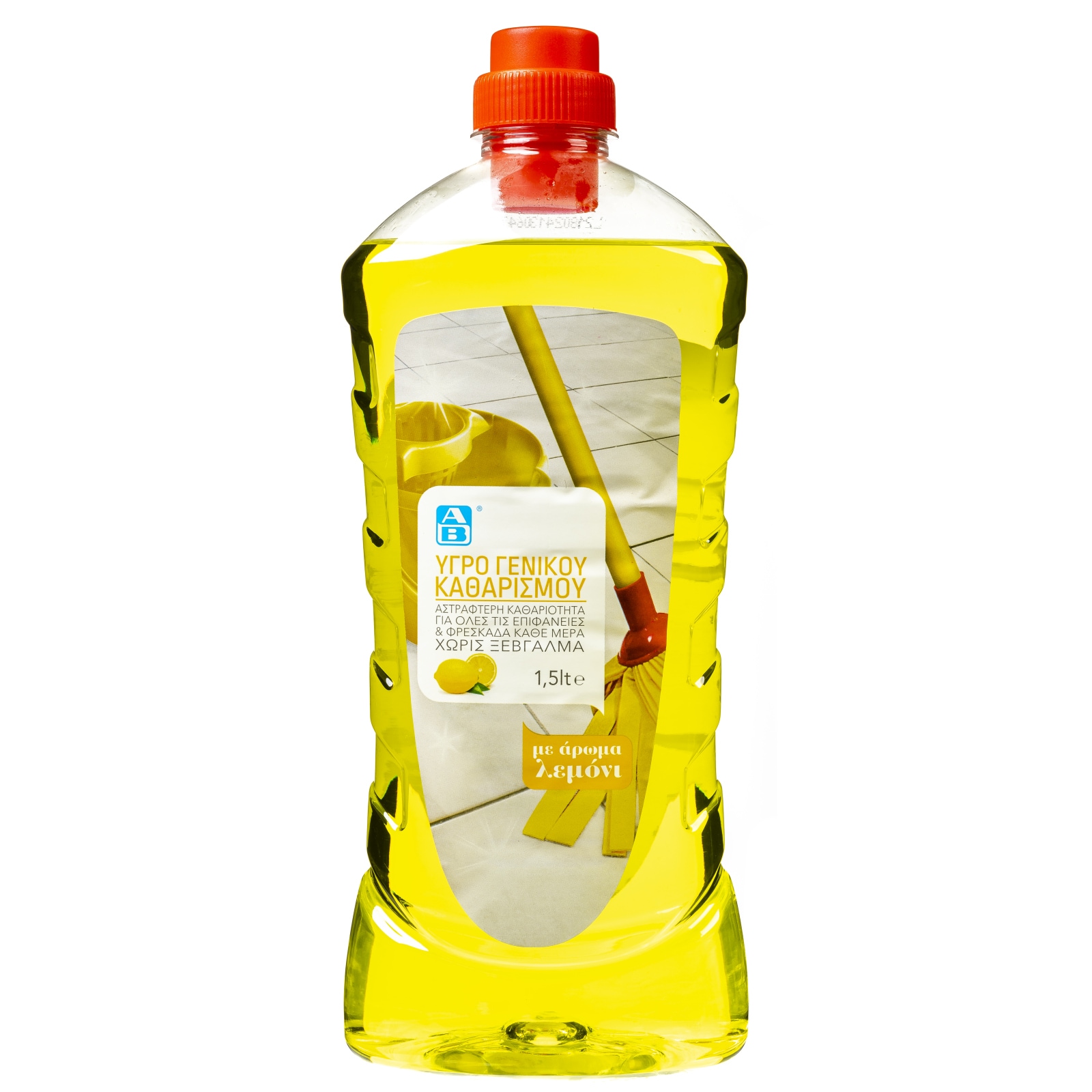 Υγρό Γενικού Καθαρισμού Λεμόνι 1.5lt