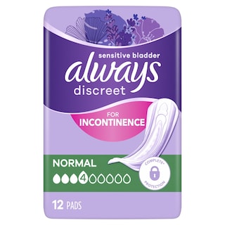 ALWAYS | Σερβιέτες Discreet Normal 12 Τεμάχια