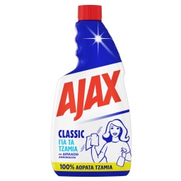 AJAX | Καθαριστικό Τζαμιών Classic Ανταλλακτικό 500ml