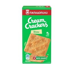 ΠΑΠΑΔΟΠΟΥΛΟΥ | Κράκερς Σίτου Χωρίς Ζάχαρη 165g