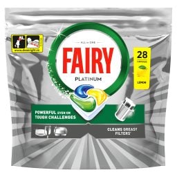 FAIRY | Κάψουλες Πλυντηρίου Πιάτων Platinum Λεμόνι 28 Τεμάχια