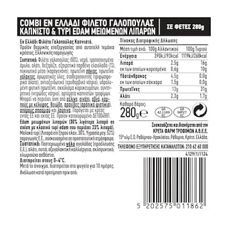 COMBI | Σετ Γαλοπούλα Καπνιστή και Τυρί Edam 280g