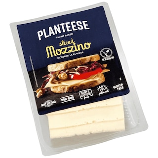 PLANTEESE | Φυτικό Mozzino Γεύση Mozzarella Vegan Φέτες 140g