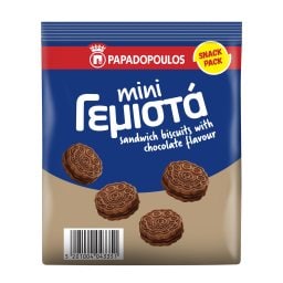 ΠΑΠΑΔΟΠΟΥΛΟΥ | Μπισκότα Μίνι Γεμιστά Σοκολάτας 90g