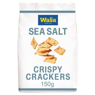 WASA | Κράκερς Θαλασσινό Αλάτι 150g