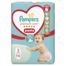 PAMPERS | Πάνες Βρακάκι Premium Pants Νο3 70 Τεμάχια