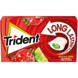 Τσίχλες Long Lasting Φράουλα Lime 22g