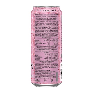 MONSTER | Ενεργειακό Ποτό Ultra Strawberry Dream 500ml