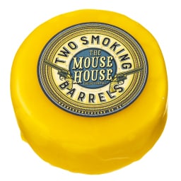 MOUSE HOUSE | Τυρί Cheddar Two Smoking Barrels 200g