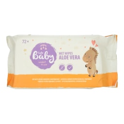 CUTE BABY | Μωρομάντηλα Aloe Vera 72 Τεμάχια