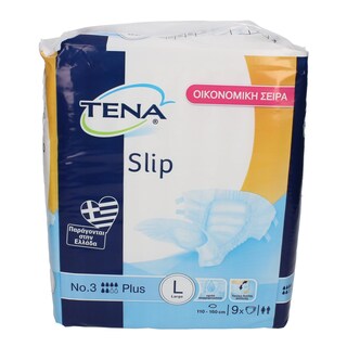 TENA | PANTS | ΠΑΝΕΣ ΑΚΡΑΤΕΙΑΣ PLUS LARGE 9 ΤΕΜ