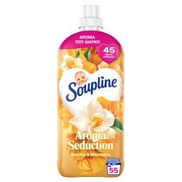SOUPLINE | Συμπυκνωμένο Μαλακτικό Aroma Βανίλια & Μανταρίνι 55 Μεζούρες