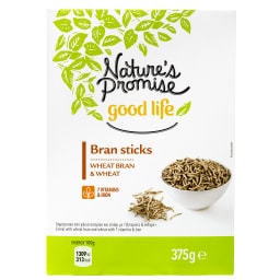 NATURE'S PROMISE | Δημητριακά Bran Sticks 375g