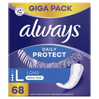 ALWAYS | Σερβιετάκια Daily Protect Long 68 Τεμάχια