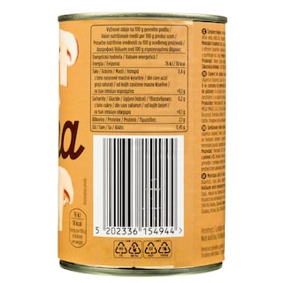 GUSTONA | Μανιτάρια Φέτες Κονσέρβα 230g