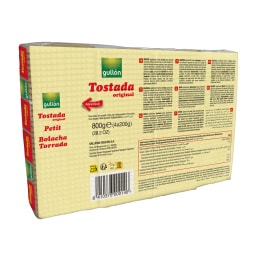GULLON | Μπισκότα Tostada 4x200g