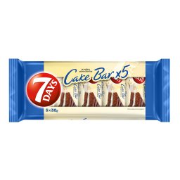 7DAYS | Cake Bar Κρέμα Βανίλια 5x32g