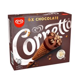 CORNETTO | Παγωτό Πύραυλος Σοκολάτα 6x60g